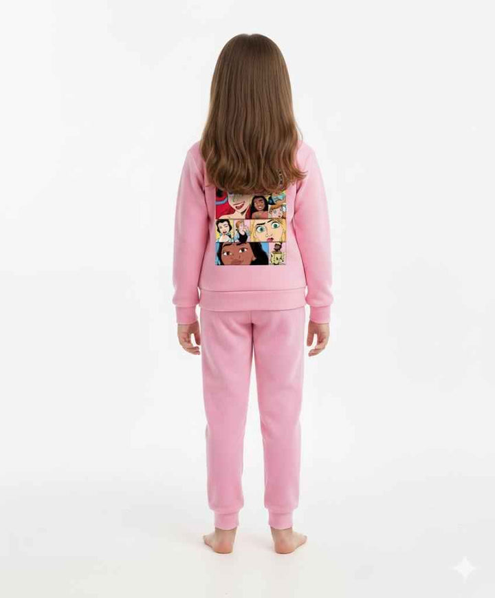 Pigiama in Felpa con Zip Disney Principesse