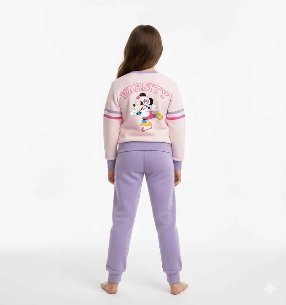 Pigiama in Felpa con Zip Disney Minnie